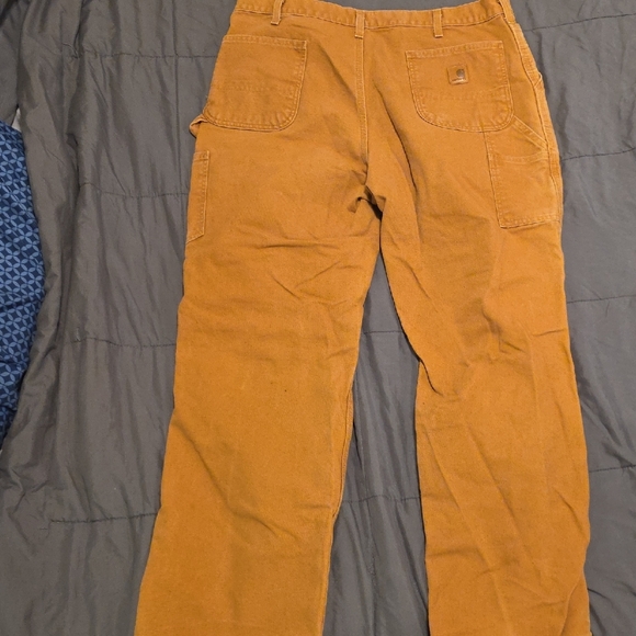 Carhartt Men's Relaxed Blue Jeans - Picture 14 of 15